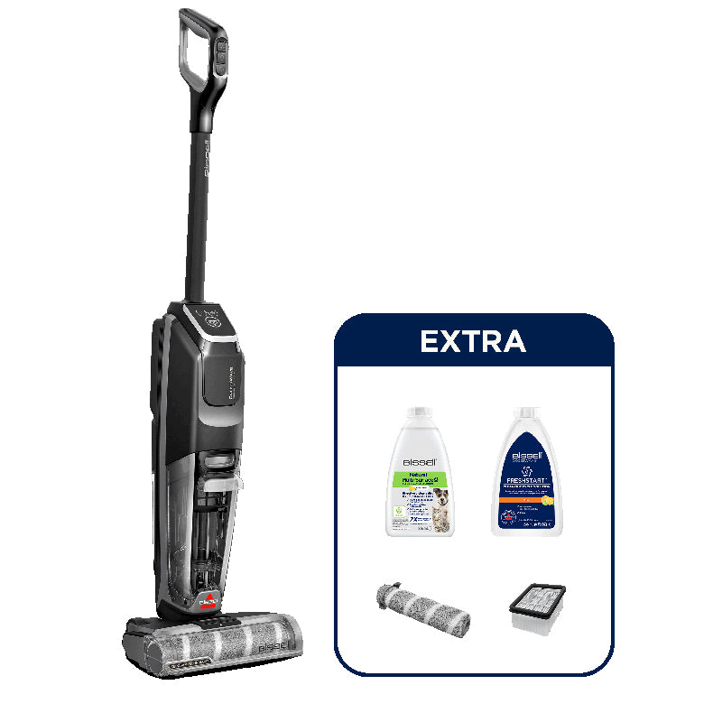 Bissell CrossWave OmniForce Edge Pro Upprättstående dammsugare Batteri Torr&våt