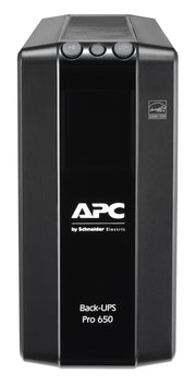 APC BR650MI strömskydd (UPS) Linjeinteraktiv 0,65 kVA 390 W 6 AC-utgångar