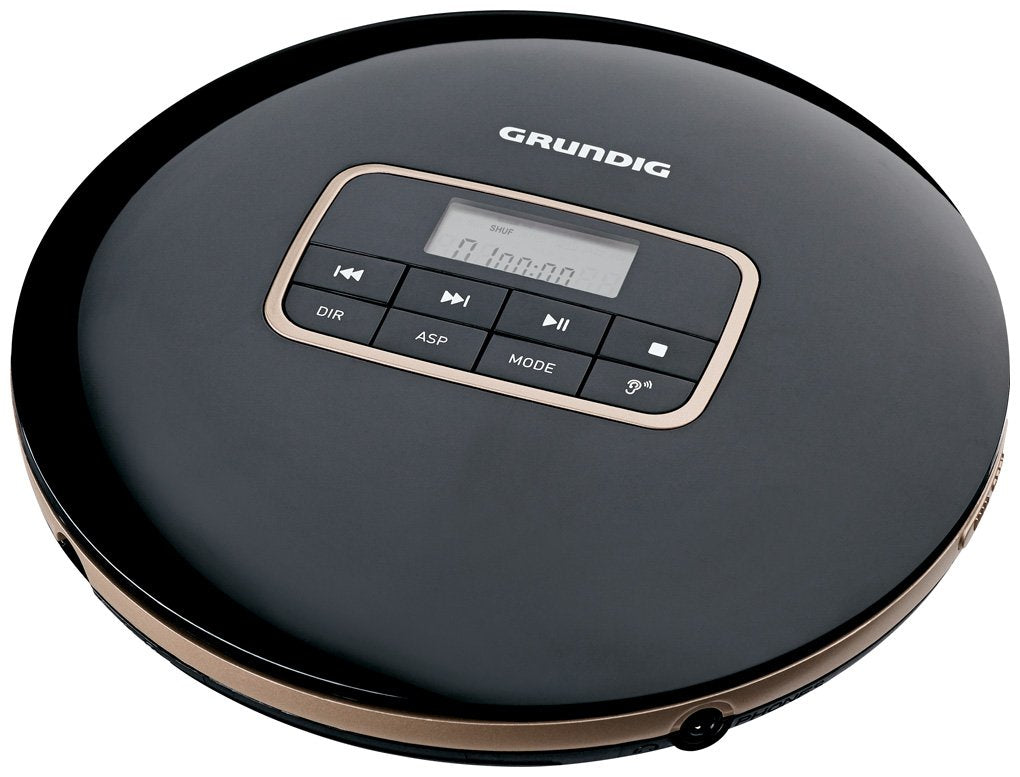 Grundig GCP1010 CD-spelare Svart Personlig CD-spelare