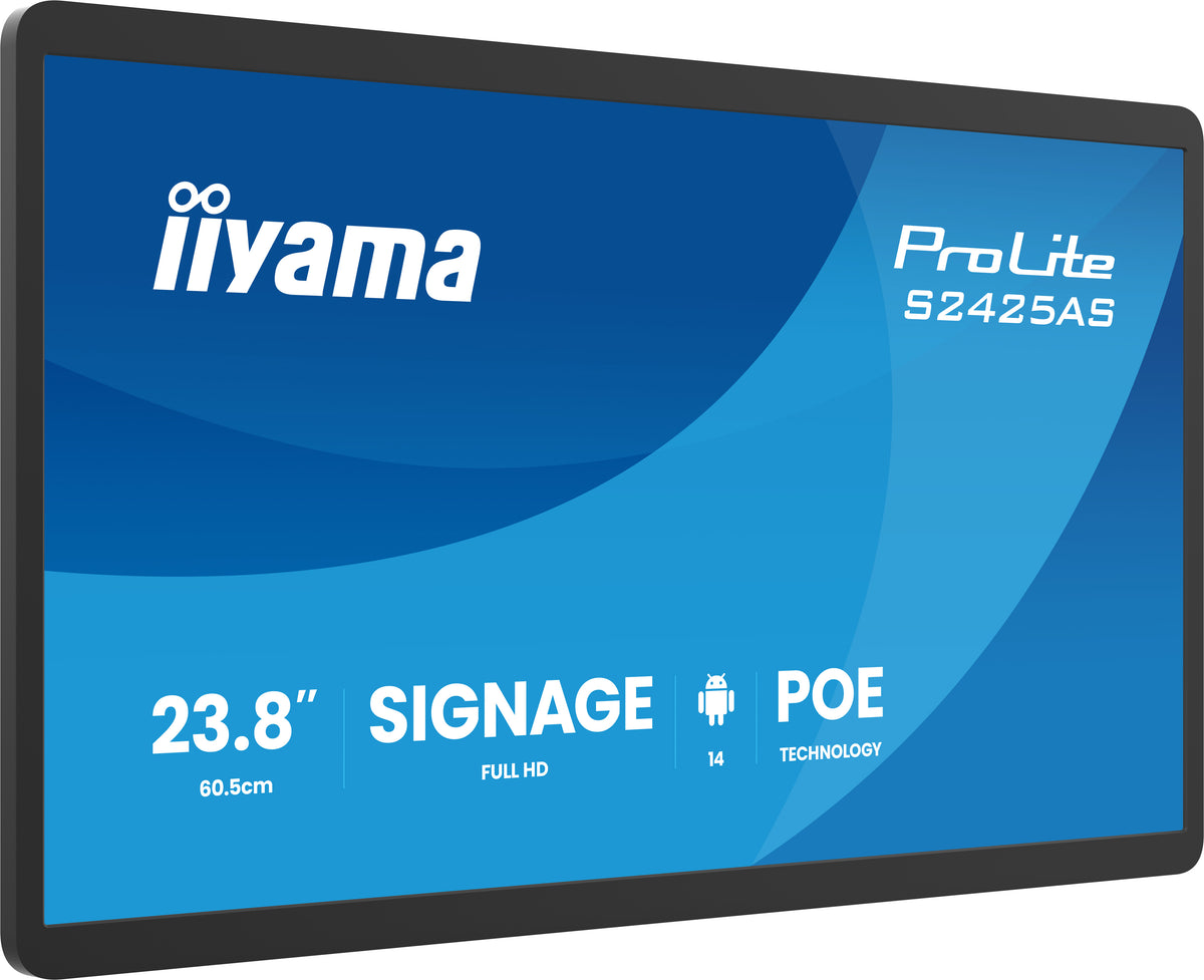 iiyama ProLite S2425AS-B1P Platt skärm för digital skyltning