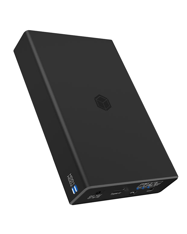 ICY BOX IB-RD2253-C31 HDD- / SSD kabinett Svart 2.5"