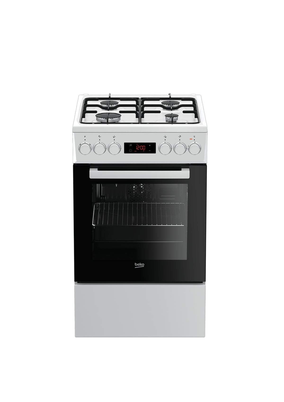 Beko FSE52321DWD spis Fristående köksspis gas Vit