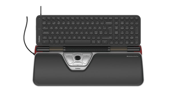 Contour Design Contour RollerMouse Red Plus & Balance Mid-Size Tangentbord Combo