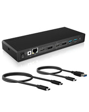 ICY BOX IB-DK2245AC Kabel USB 3.2 Gen 1 (3.1 Gen 1) Type-C Svart