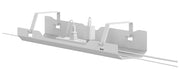 Neomounts ADS07-122WH kabelsamlare Bord Kabelränna Vit