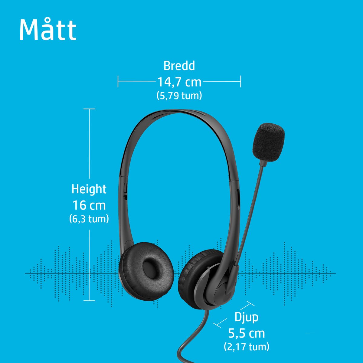 HP USB-stereoheadset G2