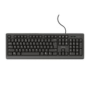 Trust TK-150 tangentbord Kontor USB QWERTZ tyska Svart