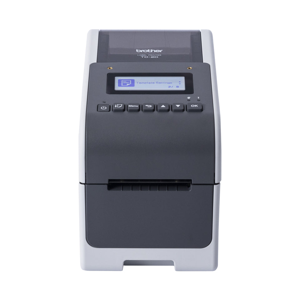 Brother TD-2350D300 etikettskrivare direkt termal 300 x 300 DPI 152 mm/sek Kabel &