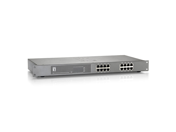 LevelOne FEP-1612 nätverksswitchar Ohanterad Fast Ethernet (10/100) Strömförsörjning