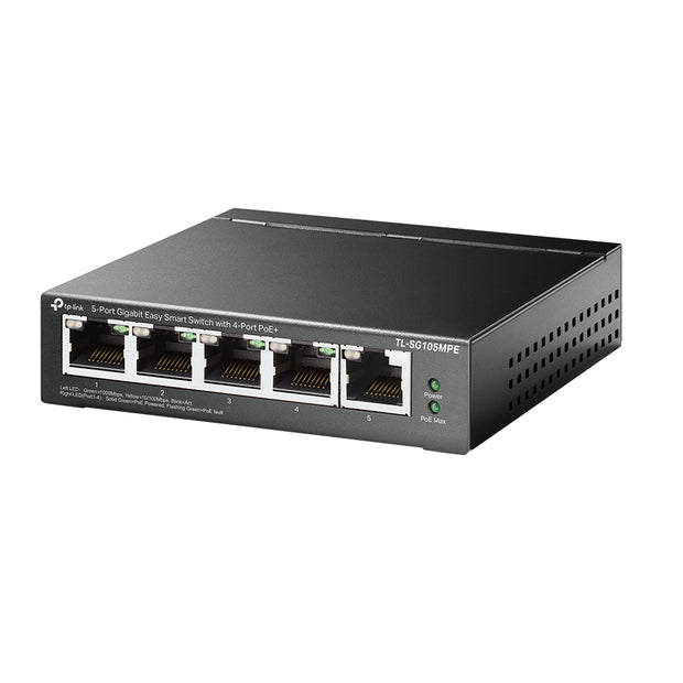 TP-Link TL-SG105MPE nätverksswitchar L2 Gigabit Ethernet (10/100/1000) Strömförsörjning via Ethernet (PoE)