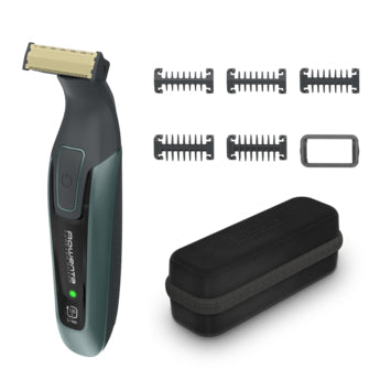 Rowenta TN6044E0 skäggtrimmer Batteri 6 6 mm Våt och torr Svart