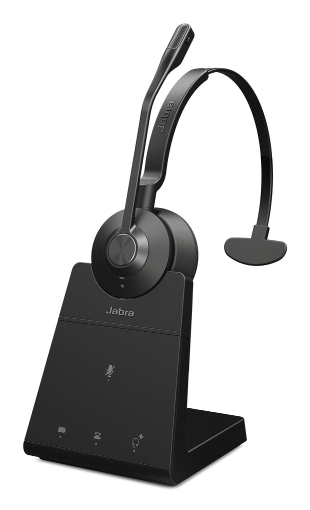Jabra Engage 45 SE Headset Trådlös Huvudband Kontor/callcenter Svart