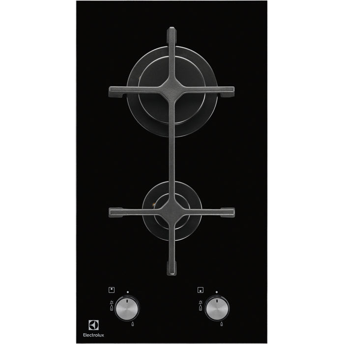 Electrolux EGC3322NVK Svart Inbyggd Gas 2 zone(s)