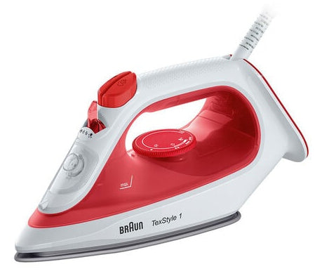 Braun si 1019 rd Ångstrykjärn Strysula non-stick 1900 W Röd