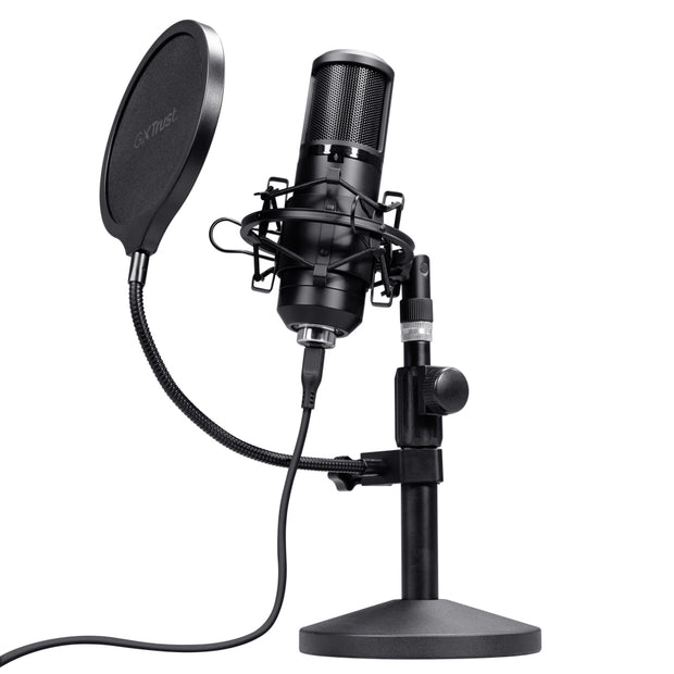 Trust GXT 269 Emita II Svart Studiomikrofon mikrofoner
