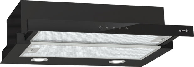 Gorenje TH64E4BG Halvinbyggd (utdragbar) Svart 450 m³/h