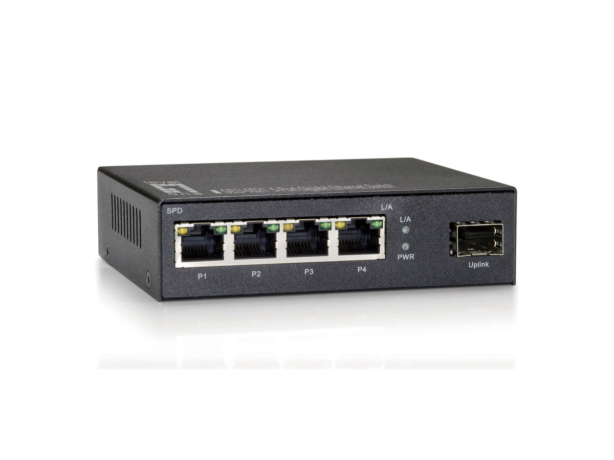 LevelOne GEU-0521 nätverksswitchar Ohanterad Gigabit Ethernet (10/100/1000) Grå