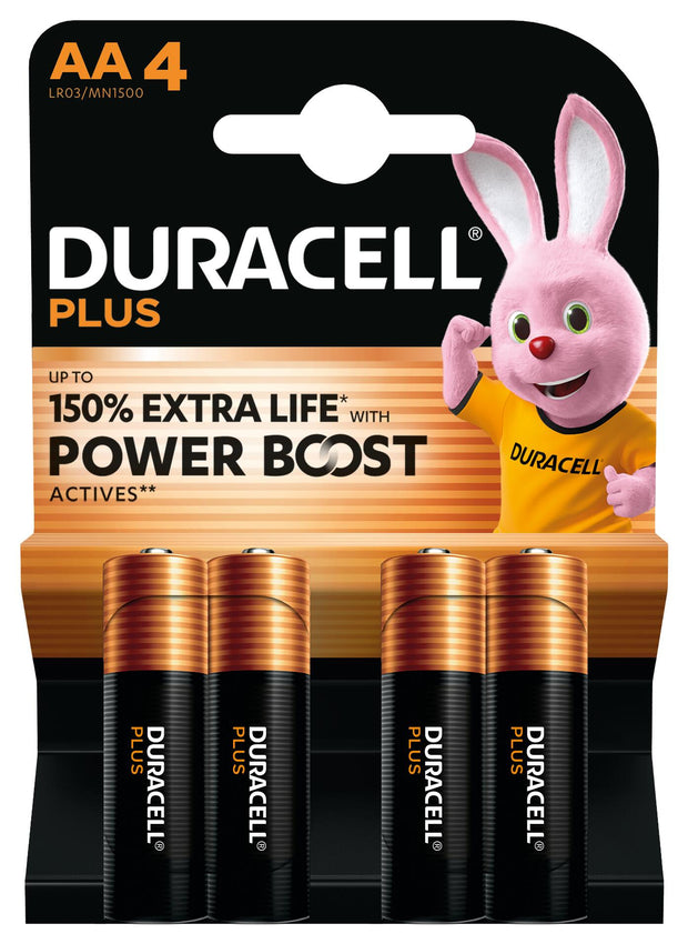Duracell Plus Engångsbatteri AA Alkalisk hushållsbatterier