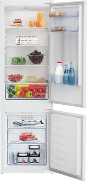 Beko BCHA275K41SN kombinerad kyl/frys Inbyggd 262 l Vit
