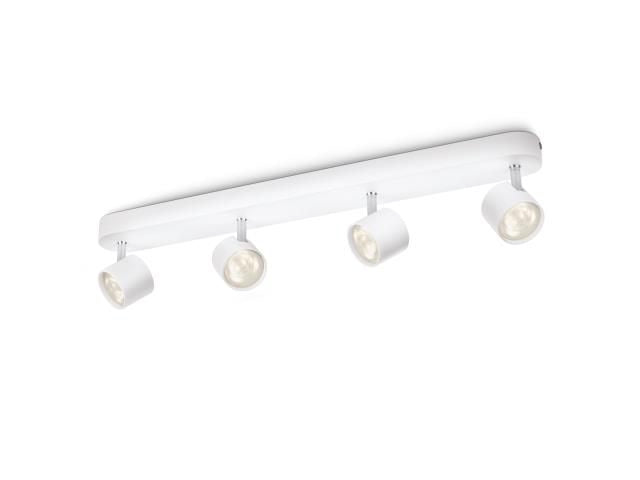 Philips Dimbar LED Star tak-/väggspotlight 4 x