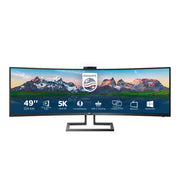 Philips P Line 32:9 superbred svängd LCD-skärm 499P9H/00 - 48.8" - QHD