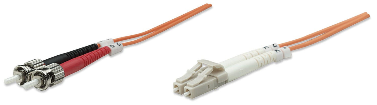 Intellinet 3m LC/ST InfiniBand och fiberoptisk kabel Orange