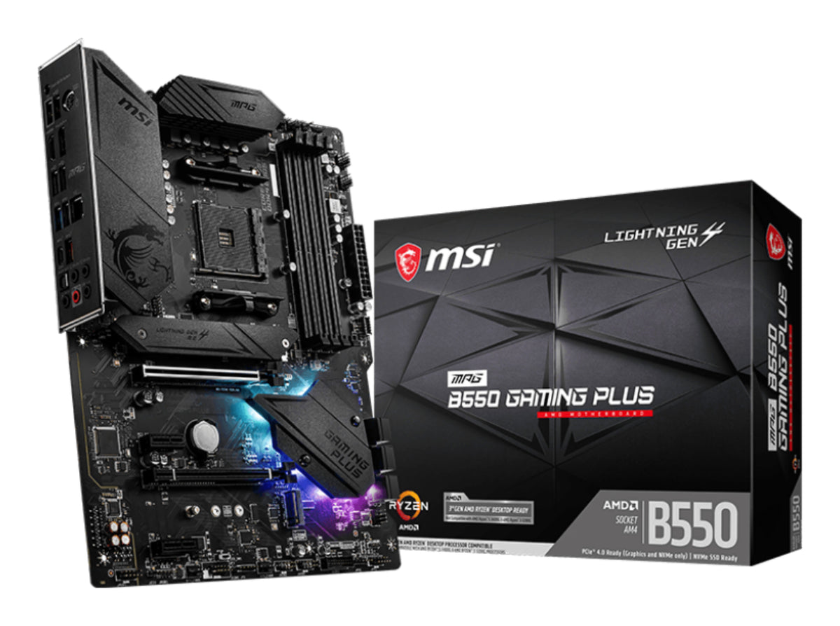 MSI MPG B550 Gaming Plus AMD B550 Uttag AM4 ATX