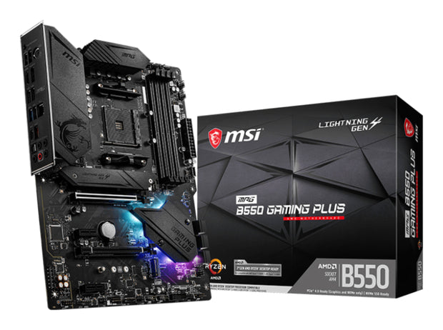 MSI MPG B550 Gaming Plus AMD B550 Uttag AM4 ATX