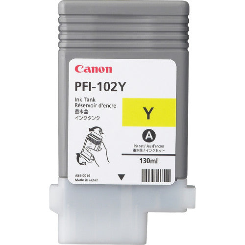 Canon PFI-102Y bläckpatroner Original Gul
