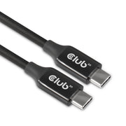 CLUB3D CAC-1535 USB-kablar USB 3.2 Gen 2 (3.1 Gen 2) 5 m USB C 10 Gbit/s 60 W Svart