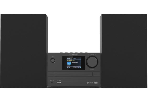 Kenwood M-525DAB hemmaljudsystem Hemmaljud mikrosystem 7 W Svart