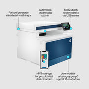 HP Color LaserJet Pro MFP 4302dw skrivare - Duplex