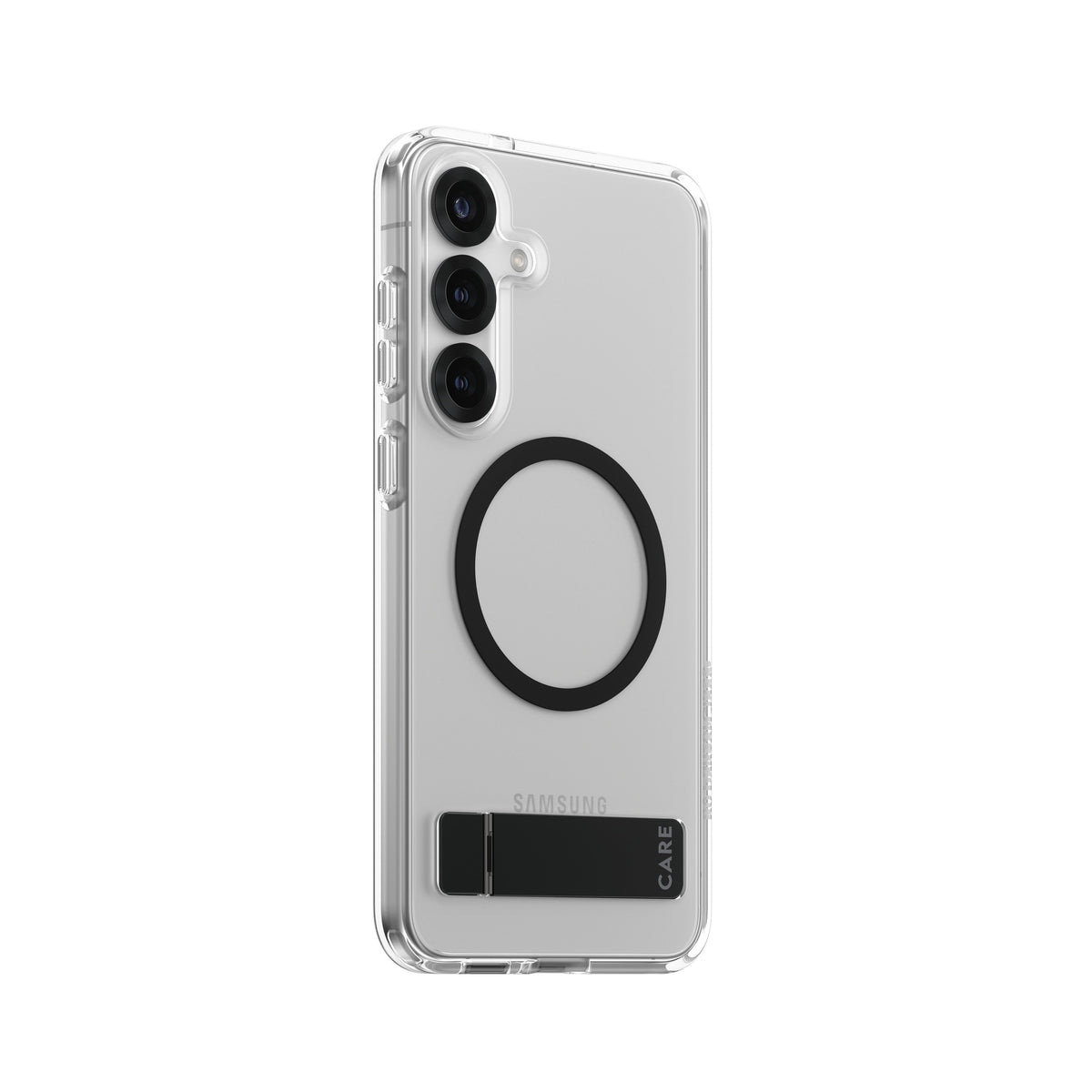 PanzerGlass CARE by Kickstand Case Transparent w. Qi Samsung Galaxy S25+
