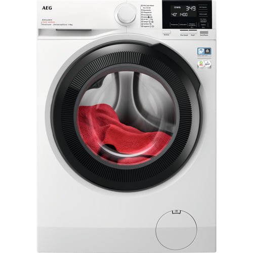 AEG Series 6000 LR7E60489 tvättmaskin Frontmatad 8 kg 1400 RPM Vit
