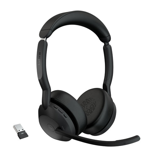 Jabra Evolve2 55 Headset Trådlös Huvudband Kontor/callcenter
