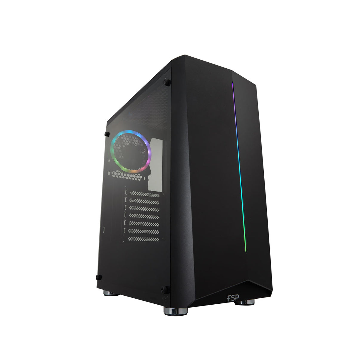FSP CMT151 Midi Tower Svart