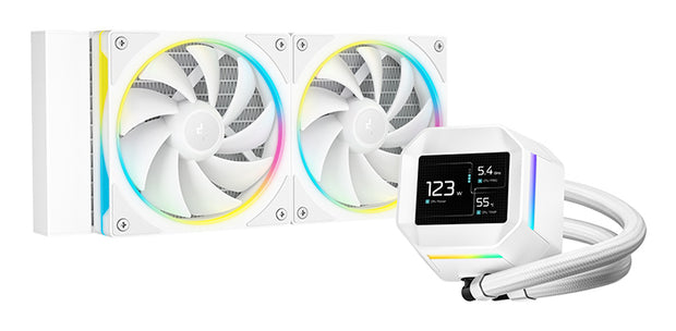 DeepCool LM240 WH Processor Vätskekylningskit datorkylare