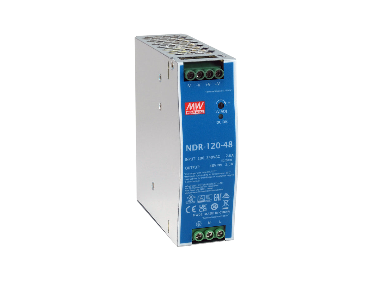 LevelOne POW-4842 strömförsörjningsenheter 120 W Blå
