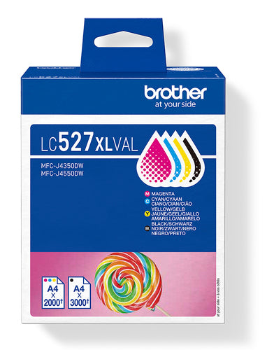Brother LC527XLVAL bläckpatroner Original Hög (XL) avkastning Svart