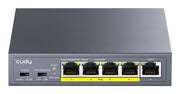 Cudy GS1005P nätverksswitchar Ohanterad Gigabit Ethernet (10/100/1000)