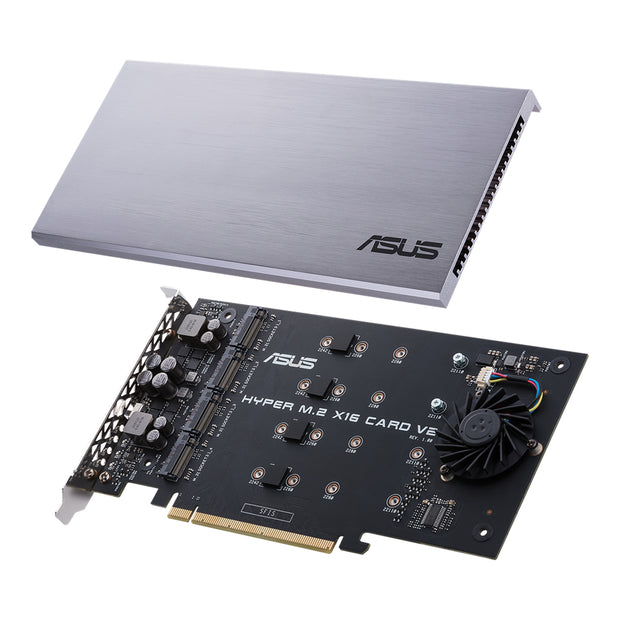 ASUS HYPER M.2 X16 CARD V2 nätverkskort/adapters Intern