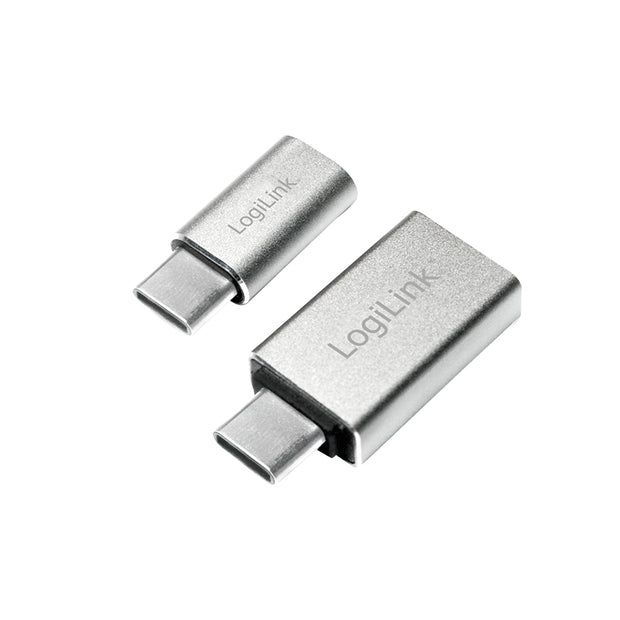 LogiLink AU0040 kabelomvandlare (hane/hona) USB 3.1 C USB 3.0 A