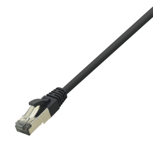 LogiLink CQ8103S nätverkskablar Svart 15 m Cat8.1