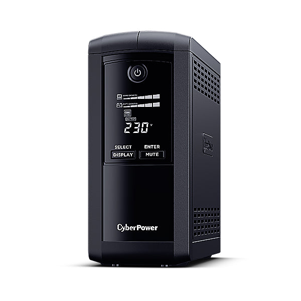 CyberPower VP700ELCD strömskydd (UPS) Linjeinteraktiv 0,7 kVA 390 W 4 AC-utgångar