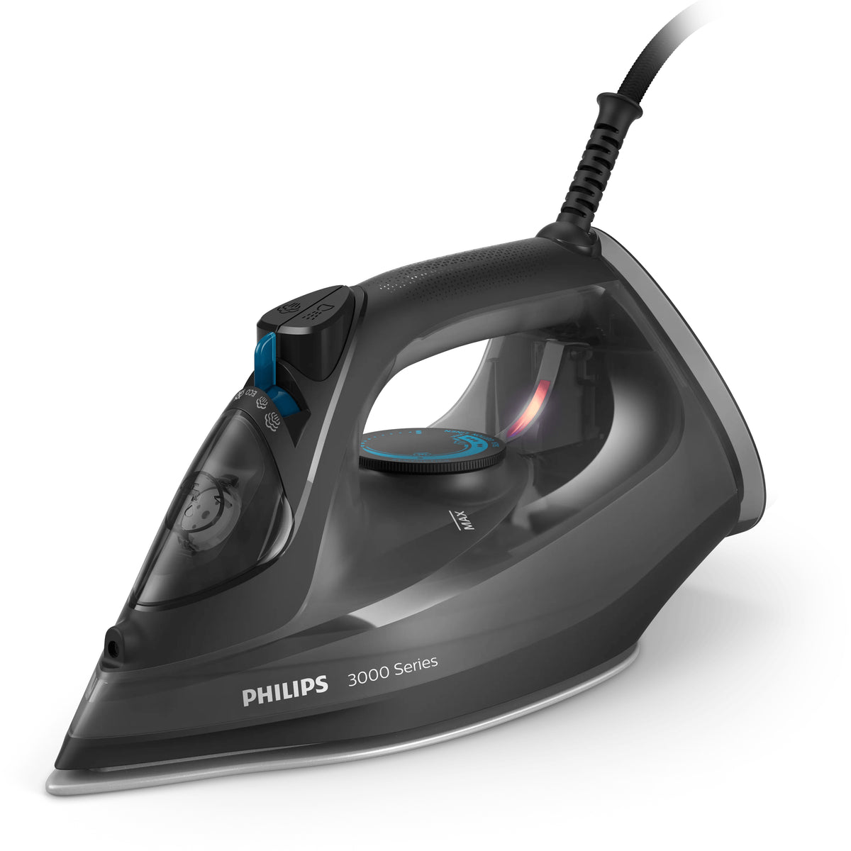 Philips 3000 series DST3041/80 strykjärn Ångstrykjärn Keramisk stryksula 2600 W Svart