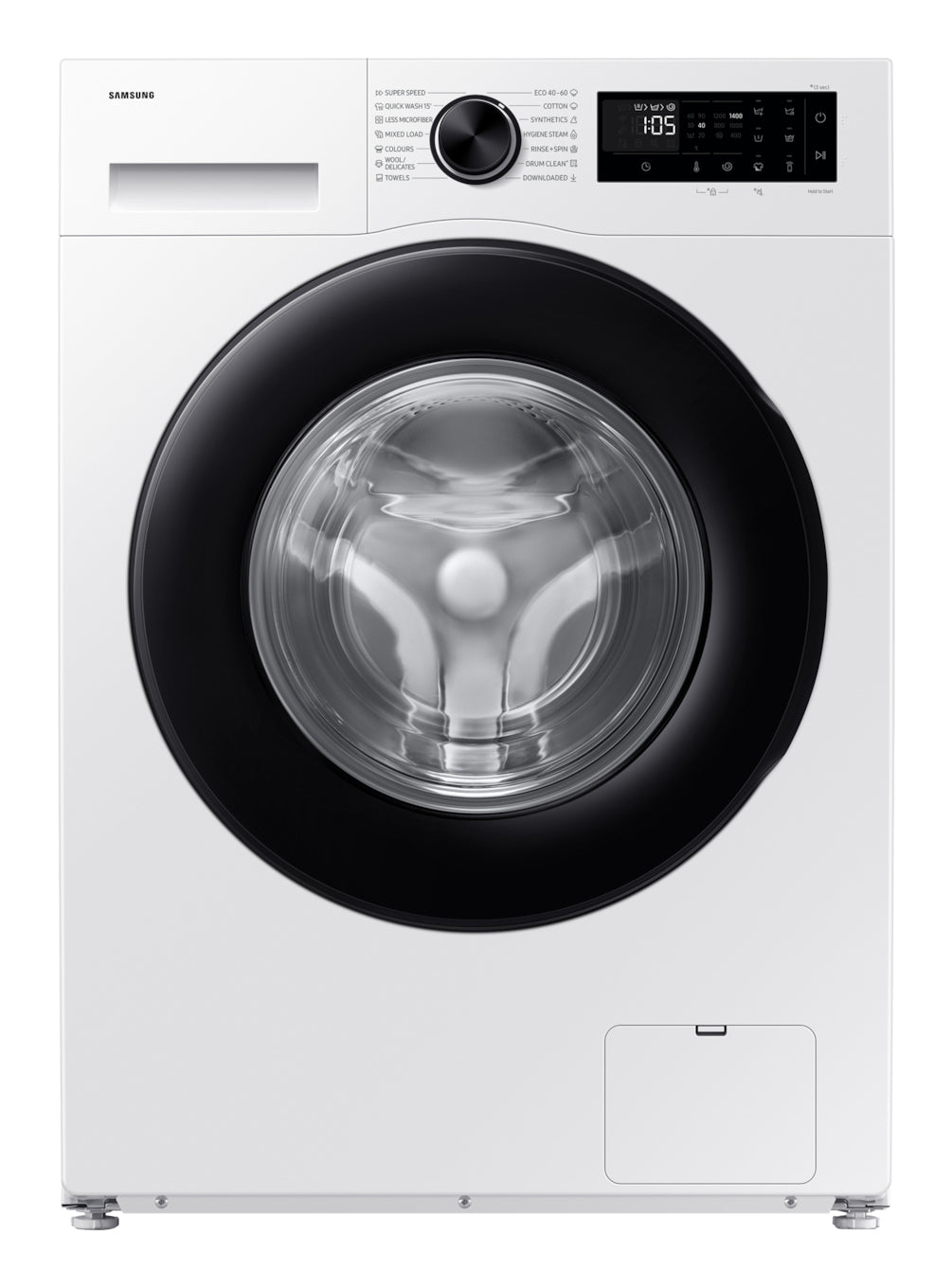 Samsung WW90DG5G34AELE tvättmaskin Frontmatad 9 kg 1400 RPM Vit
