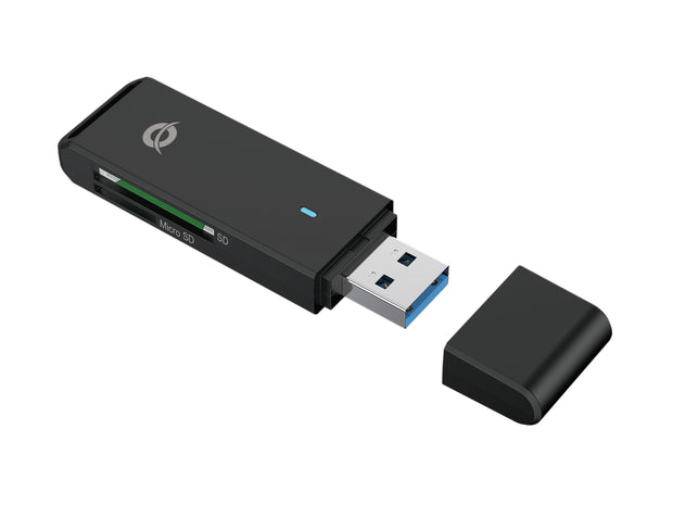 Conceptronic BIAN02B kortläsare USB 3.2 Gen 1 (3.1 Gen 1) Type-A Svart