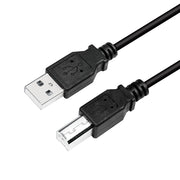 LogiLink CU0009B USB-kablar USB 2.0 5 m USB A USB B 0,48 Gbit/s Svart