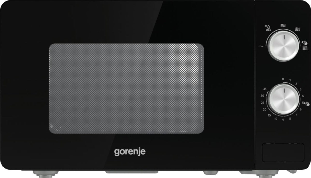 Gorenje MO20E1B Svart Enbart mikrovågsugn Bänkdiskmaskin 20 l 800 W