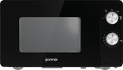 Gorenje MO20E1B Svart Enbart mikrovågsugn Bänkdiskmaskin 20 l 800 W